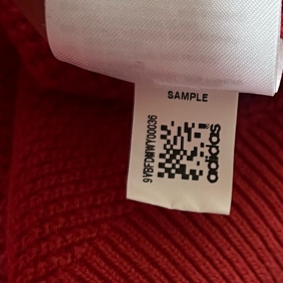 Ashworth Men’s V Neck Long Sleeve Cashmere Blend Sweater Red Pullover Knit M - Picture 7 of 9